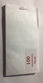 Ephemera - Ticket/s, Milldean Press, BTM All day tickets, 2017