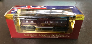 Model - Model tram and presentation case, Cooee Concepts Pty Ltd, 2001