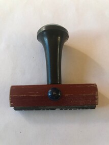 Functional Object - Rubber Stamp, Andrew Cook, "Ballarat Tramways", c1975