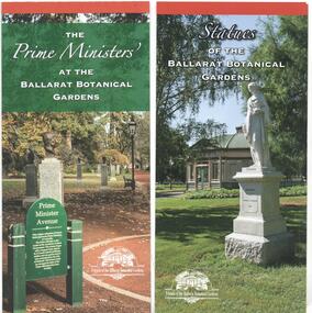 Pamphlet, Friends of the Botanical Gardens, "Ballarat Botanical Gardens", 2016 - 2018