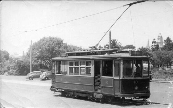Geelong No. 10 at the Geelong Railway Station