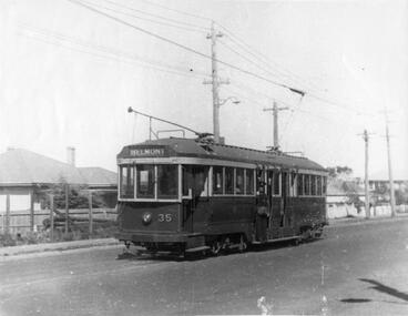  Geelong No. 35 at the Belmont terminus