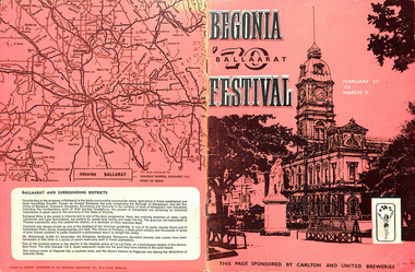 Programme, Ballarat Begonia Festival, "Ballaarat 70 Begonia Festival", Feb. 1970