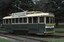 Tram 14 on depot fan