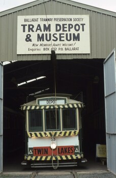 Tram 33 ready to run out