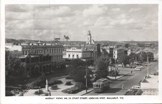 Murray Views No. 29 - Sturt Street Looking West, Ballarat Vic."