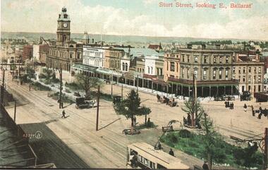 "Sturt St, looking E., Ballarat"