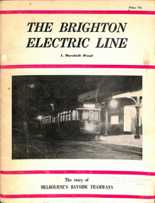 Book, Leon Marshall-Wood, "The Brighton Electric Line", 1966