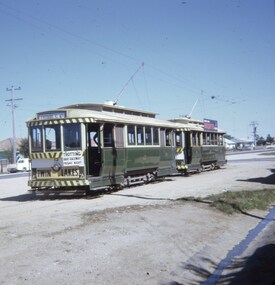 Tram No. 13 at the Sebastopol terminus 
