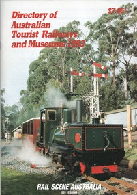Book, Rail Scene Australia, "Guide to Australian Tourist Railways and Museums 1993", 1993, 1994