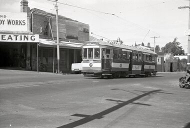 Royal Tram, 1954 at Humffray St