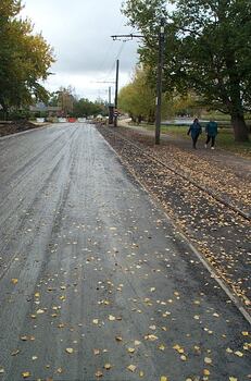 Wendouree Parade roadworks - April and May 2003.