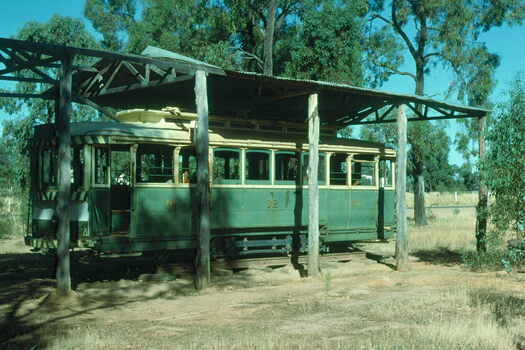 Tram 32 at Maryborough