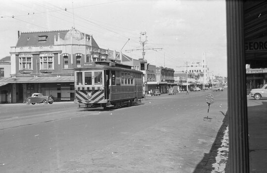 SECV Geelong 4 westbound in Ryrie St at Gheringhap St