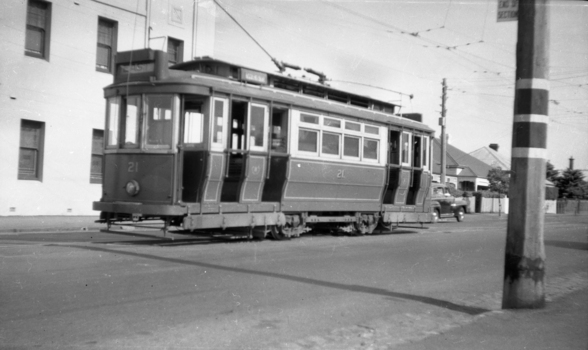 SECV Geelong 21 at the West terminus