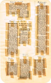 Newspaper, State Electricity Commission of Victoria (SEC) and The Courier Ballarat, Keep our trams, Apr. 1962
