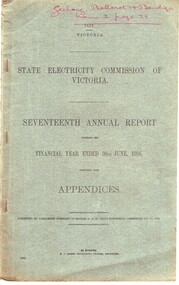 SECV "Seventeenth Annual Report"