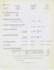 Document - Report, Electric Supply Co. of Vic (ESCo), "Miles Run", c1921
