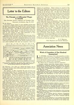 "The Principals of Differential Wages in Awards"