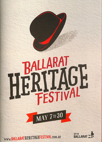 Book, City of Ballarat, "Ballarat Heritage Festival - May 7 to 30 (2021)", Apr. 2021
