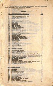 Document - Instruction, State Electricity Commission of Victoria (SECV), "Traffic Employees are required to be familiar with these instructions before qualifying to take up duties of Motormen.", c1940