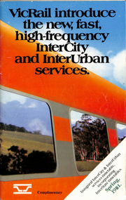 Ephemera - Timetable, Victorian Railways (VR), VicRail timetable Spring 1981, Oct. 1981