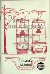 Book, G. E. Baddeley and E. R Oakley and, "Current Collection for Tramway and Trolleybus Systems", 1975