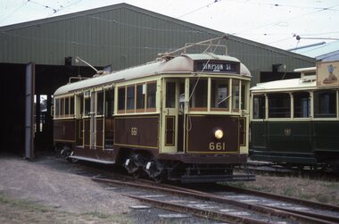colour slides by Frank Londey of operations at the BTPS depot and in Wendouree Parade