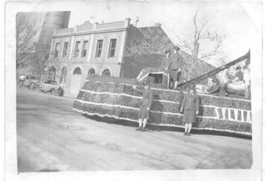 Black & white - SEC Procession float