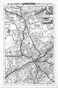 "Broadbent's Map 193 Bendigo"