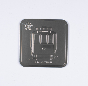 Set of 6 tramcar drink coasters - Photo 10