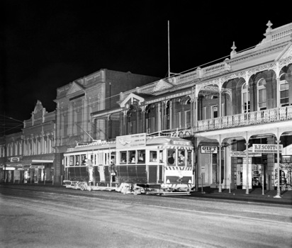 No 42 in Lydiard St between Rly Station & Sturt St destination Sebastopol - Greg Triplett