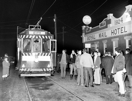 No 35 waiting at Sebastopol destination City - Greg Triplett