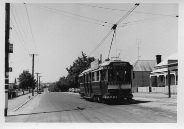 Black and White - Mt Pleasant - tram 39