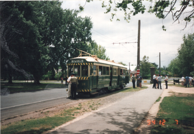 Tram 38 running a Special service at St Aidans Drive