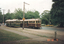 Trams 38 and 661 crossing at Gardens Loop