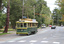 BTM Tram 18 Depot Junction - running in - 2