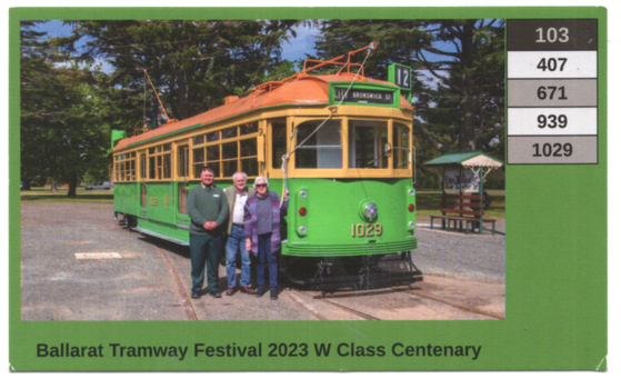 Ticket - 2023 W Class Centenary, 18-11-2023