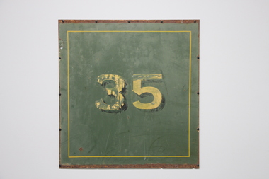 Side panel from tram 35