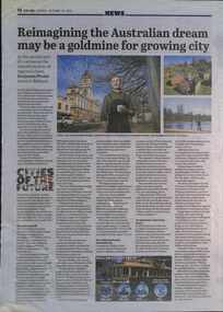 "Reimagining the Australian dream may be a gold mine for growing city"