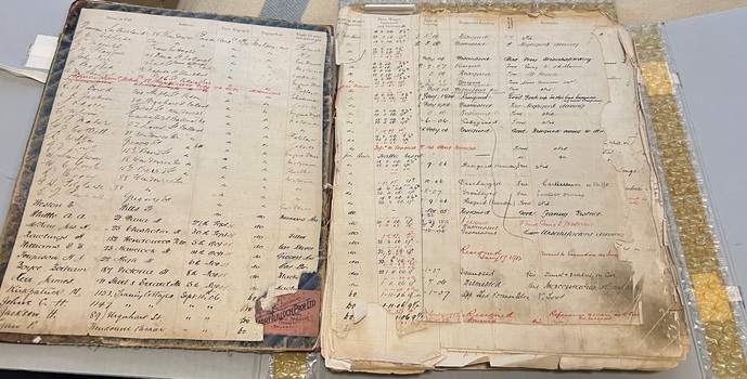 "Ballarat Tramways  - Tramway Staff" - first page