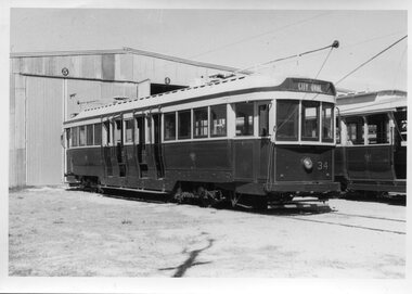 Ballarat 34 at St Kilda Tramway Museum