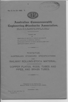Australian Standard E8 to E12.