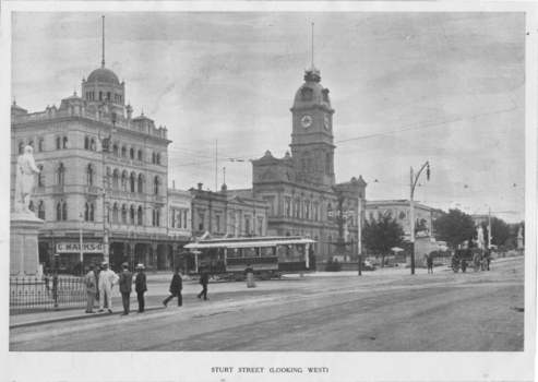 Illustration - "Sturt Street (looking west)