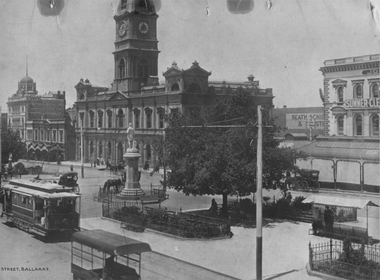 Illustration - Sturt St Ballarat at Armstrong St.