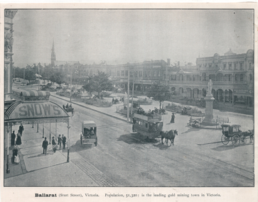 Illustration - "Ballarat (Sturt Street) Victoria 