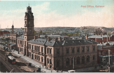 Postcard - Post Office Ballarat