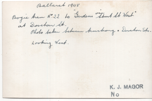 "Murray Views No. 31 Sturt Street, Ballarat Vic" - rear
