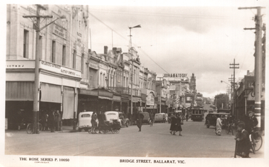Rose Series - "Bridge Street, Ballarat Vic."