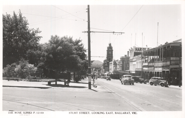 "Sturt Street, looking east, Ballarat Vic"